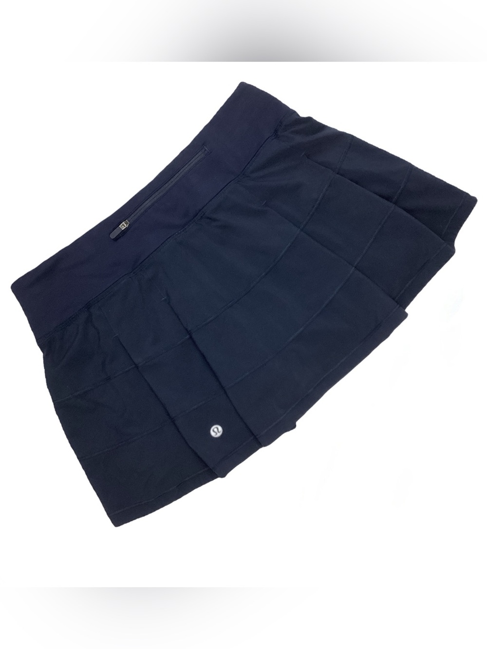 Lululemon Pace Rival Skirt Navy Blue Sz 6 - Picture 3 of 6